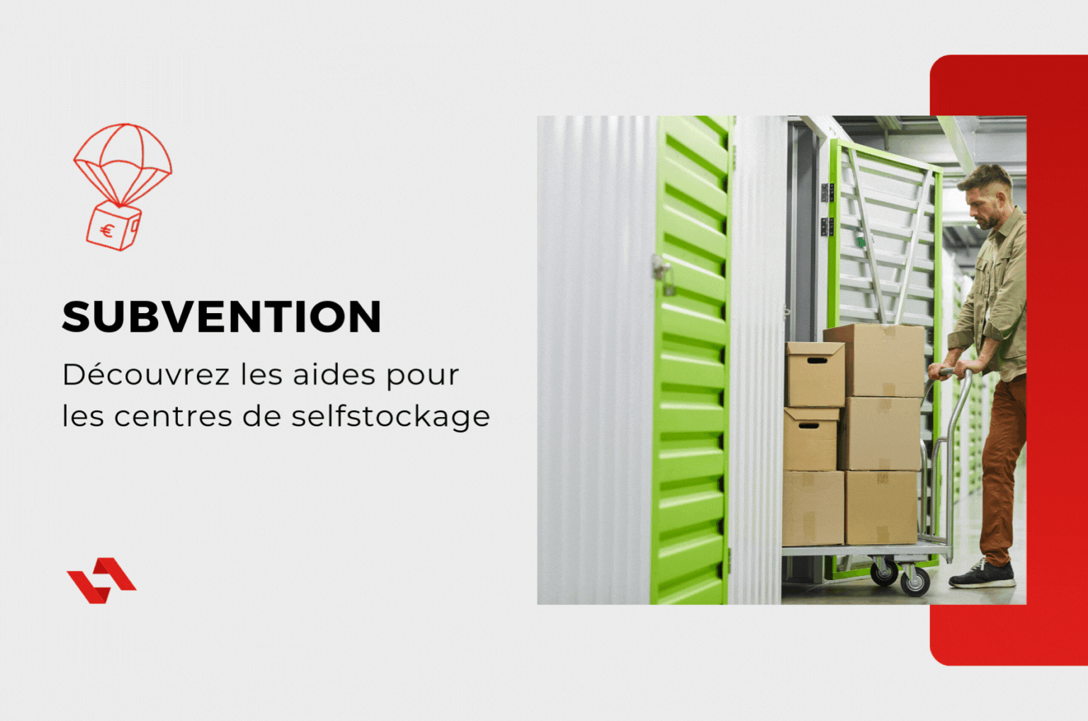 Les subventions pour un monte-charge dans le selfstockage