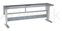[CM01A009-E] Structure de poste W300 - 2000 x 600 mm - 300kg
