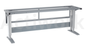 [CM01A009-I] Structure de poste W400 - 2000 x 600 mm - 400kg